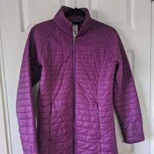 Patagonia purple puff jacket medium